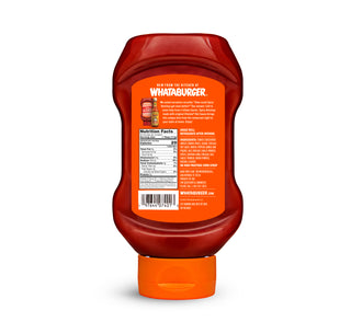 view whataburger spicy ketchup with cholula nutrition label.