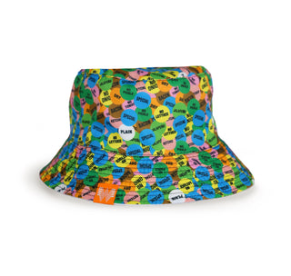 view reversible bucket hat day dot side