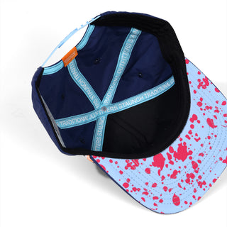 On-White Photo of Navy Script Staunch Collection Hat