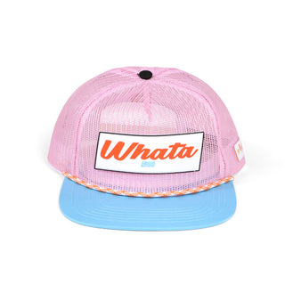 On-White Photo of Pink All Mesh Staunch Collection Hat
