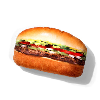 On-White Photo of #1 Whataburger Pillow
