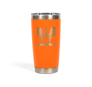 View 20oz Orange YETI Rambler Tumbler