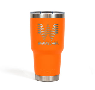 View 30oz Orange YETI Rambler Tumbler