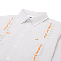 Texas Standard Whataburger Grey Libre Guayabera