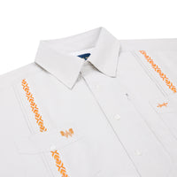 Texas Standard Whataburger Grey Libre Guayabera