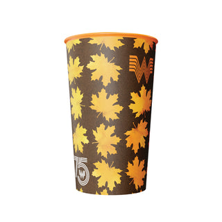 On-White Photo of Leaves Collectible Cup
