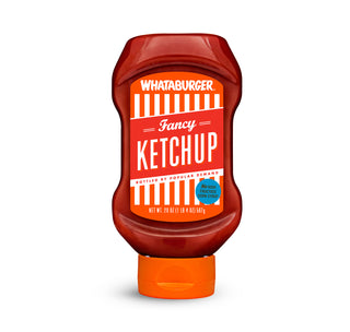 View single bottle of 20oz fancy ketchup