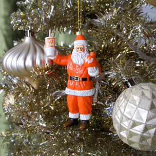 Whataburger Santa Ornament