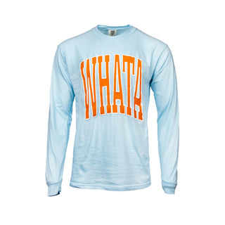 View blue Whata long sleeve tee