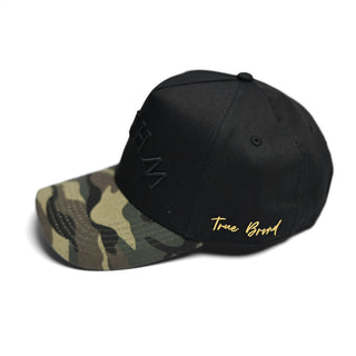 View Black and Camo Whataburger x True Brvnd® Hat Side