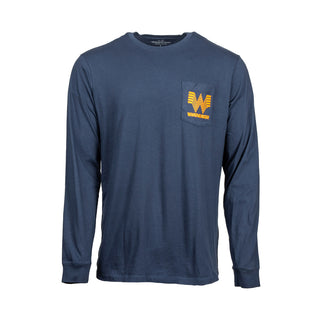 View front of Vineyard Vines x Whataburger Holiday Van Long Sleeve Tee