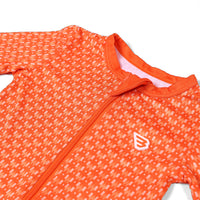 Burlebo x Whataburger WHATA Logo Orange Baby Zip Up