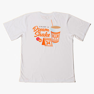 On-White Photo of Houston Rockets x Whataburger Dream Shake White Tee