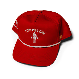 On-White Photo of Houston Rockets x Whataburger Red Hat