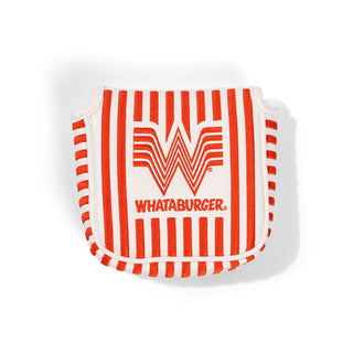 Striped Mallet Putter Cover on white background