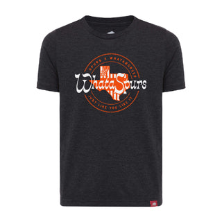 San Antonio Spurs Youth Whataburger WhataSpurs Charcoal Tee