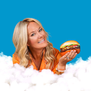 Mini #1 Burger Pillow