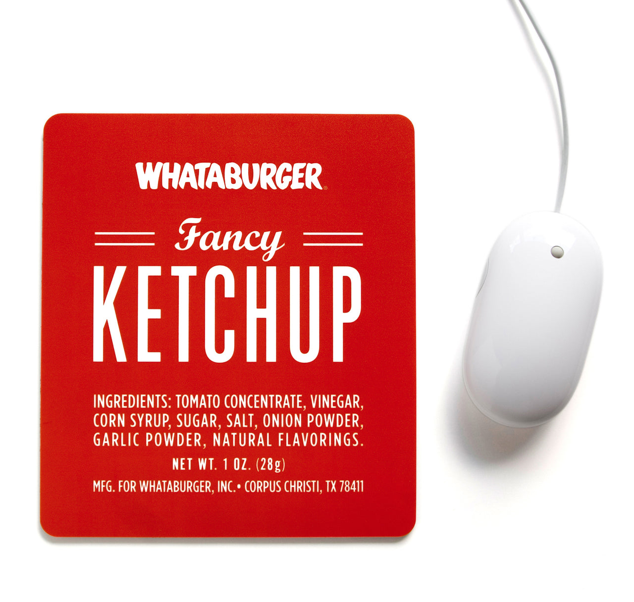 Fancy Ketchup Mouse Pad