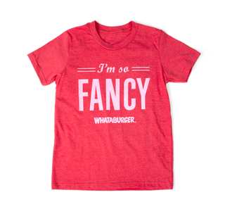View Red I'm So Fancy Kids Tee Youth and Toddler
