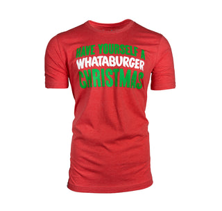 View Red, have yourself a whataburger Christmas tee.