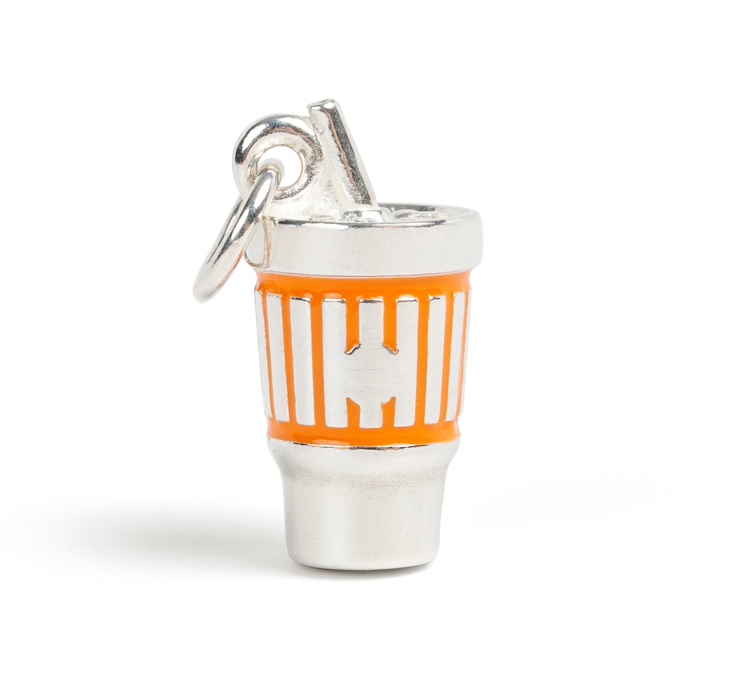 James Avery Enamel Whataburger Spicy Ketchup Charm - Sterling Multi