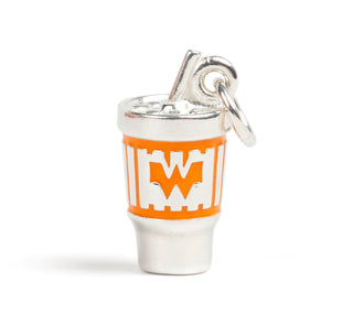 Front View Whataburger Cup James Avery Charm