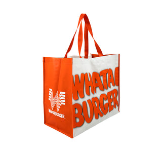 View: Whataburger Channel Letter Reusable Grocery Bag