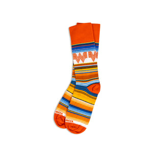 View Whataburger Multi-Colored Striped Socks