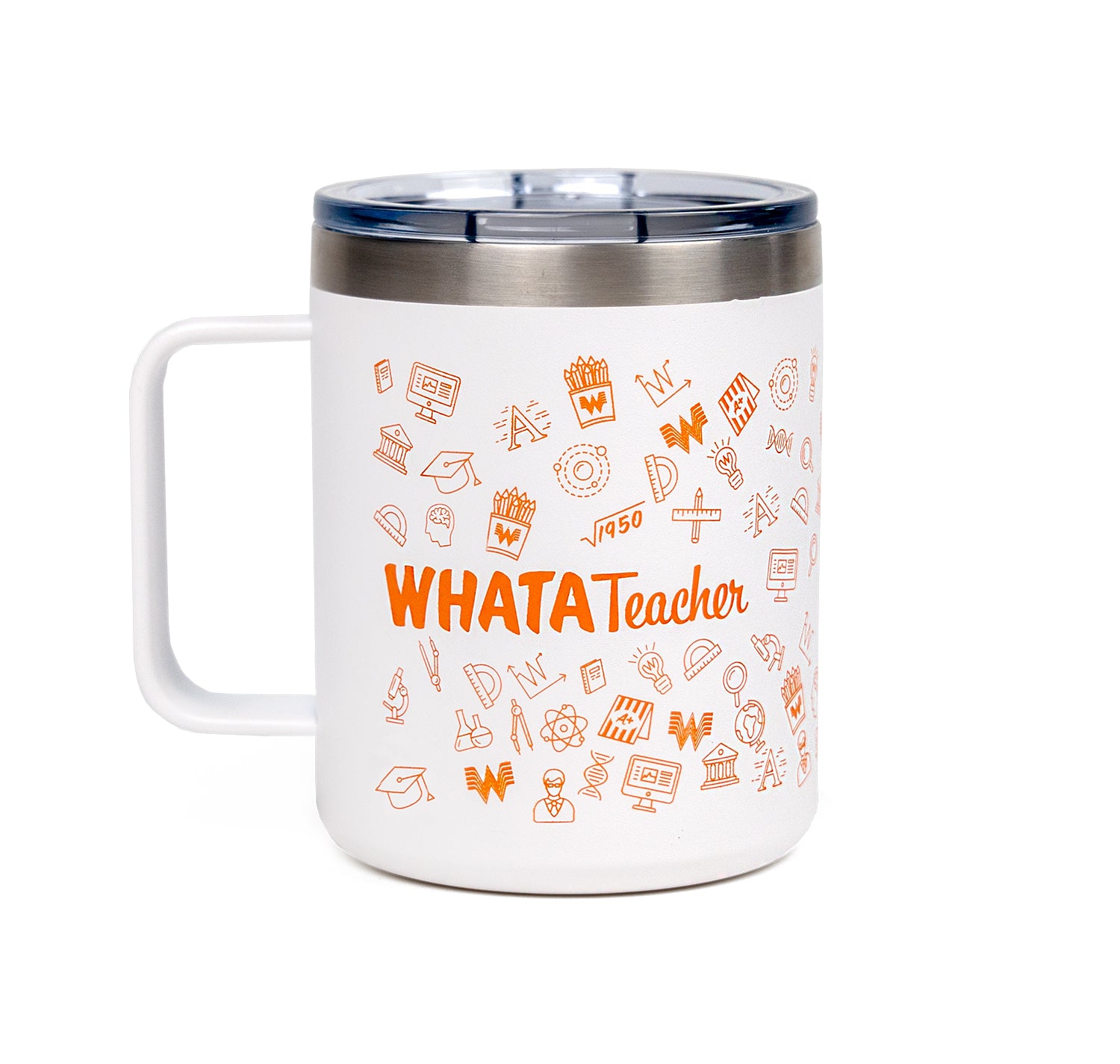 Travel Coffee Mug Back to School Gift Large Coffee Mug Travel Tumbler  Teacher Gifts Coffee Cup Travel Mug With Handle 