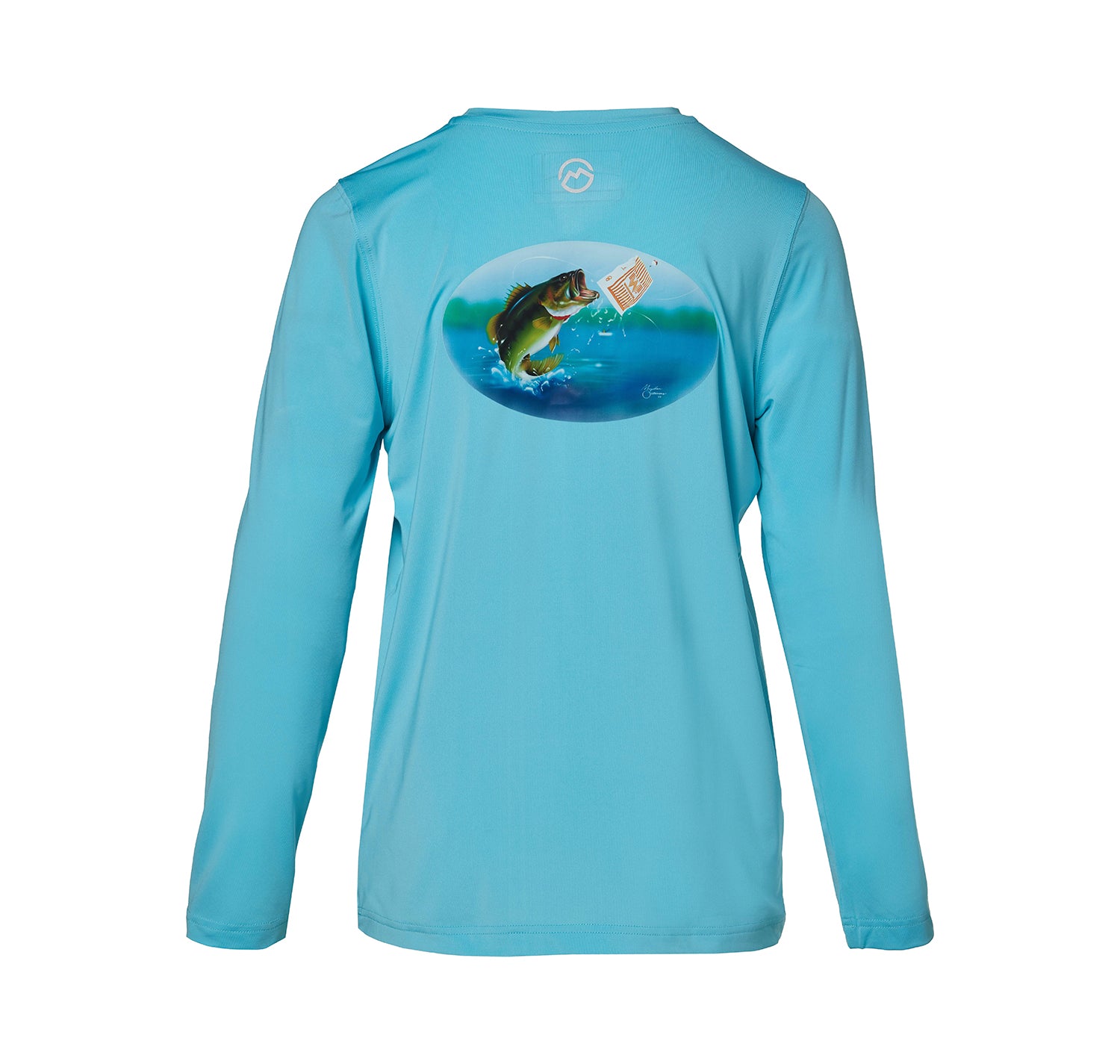 Magellan Women's Teal Long Sleeve Fishing Shirt